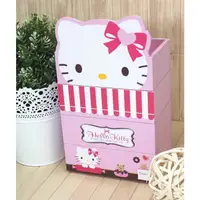 在飛比找蝦皮購物優惠-Hello Kitty 甜點店 疊疊樂造型 收納盒//置物盒