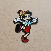 PINOCCHIO Enamel Pin - Wooden Puppet - Marionette - Disney