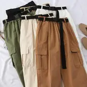 Cargo Harem Pants Almond - One Size