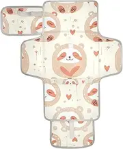 Reusable Diaper pad with Tissue Pocket Changing Pads for Changing Table for Moms, Dads