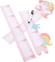 ERINGOGO Boys and Girls Height Chart Stickers PVC Material Baby Room Decor 10 Pack