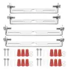 4 Set 90mm(3.54"), 105mm(4.13") Universal Light Fixture Mounting Bracket Kits