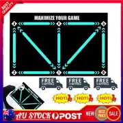 Soccer Training Mat,Ball Mastery Mat Soccer,Football Footstep Training Mat D7