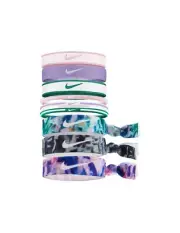Nike Women's Mixed Ponytail Holders N0003537-510 OSFA 9-Pack