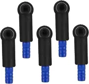 Brake Fluid Bleeder Connector Kit 5pcs Car Supply Set Universal Bleeding Adapters for Vehicle