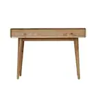 6IXTY Niche Console Hallway Entry Wooden Table With Drawer - Natural