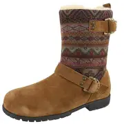 WOMEN'S BEARPAW REBECCA 1833W BOOTS COLOR:HICKORY II