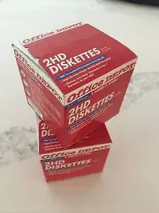 Office Depot 2HD Diskettes Two Boxes Of 25