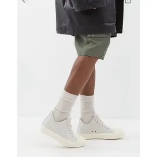 Rick Owens drkshdw 低筒帆布灰色球鞋