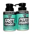 The Doux PRESS REWIND Curl Retention Shampoo &FAST FORWARD Heat Prep Conditioner