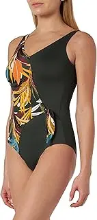 Haute Pression Women's X8078 C01 T38 One Piece Swimsuit, Multicolored, 38-54, Multicolored, 38-54
