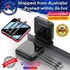 Portable 900000mAh Power Bank Mini USB Pack LED Battery Charger For Mobile Phone