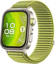 [Yienning] Smart Watch Nylon Bands Compatible with Huawei Watch Fit 4/4 Pro Smartwatch Replacement Sport Watch Strap Men Women Wristband for Huawei Watch Fit 3 Band