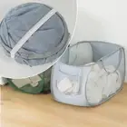 Foldable Laundry Basket - Popup and Collapsible, Folds For Storage Z2H6