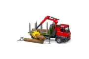 Bruder 1:16 MB Arocs Timber Truck W Loading Crane Set Scale Model Kids Toy 3y+