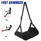 Airplane Foot Hammock OxfordCloth Footrest with Adjustable Strap Car Leg Hammock