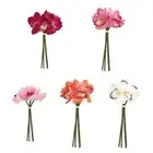Moisturizing Realistic Artificial Cymbidium Ornament Table Centerpiece