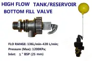 BOTTOM FILL AUTOMATIC FLOAT FLOW VALVE ANIMAL DRINKING TROUGH WATER TANK