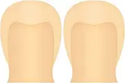 2 Pcs Makeup Cap Halloween Bald Wig Cap Bald Cap Wig Cap Bald Cap for Adults Costume Halloween Stretchy Wig Caps Cap for Wigs Aldult Emulsion Man Disguise
