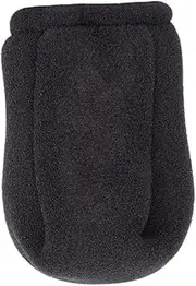 NIYANGLE 1Pc Hair Dryer Sponge Cover Foldable Diffuser for Hair Dryer Black Heat Protection Sock for Salon Use Easy to Use with High Elasticity Band Lightweight Hair Dryer