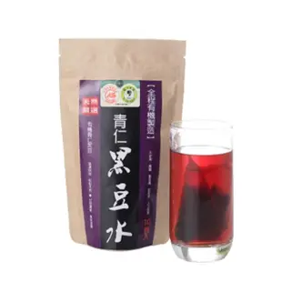 【台灣好品】有機無咖啡因青仁黑豆水100包組(15gX10/袋X10袋組)