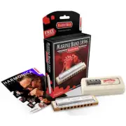 Hohner Marine Band 1896 Classic Harmonica in the Key of A-Natural Minor