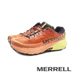 MERRELL(男)AGILITY PEAK 5 GTX 防水戶外健身輕量型慢跑越野鞋 男鞋-活力橘