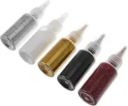 ADOCARN Unique Nail Design Glitter Powder 5pcs Sequin Nails Manicure Decorations Craft Glitters Supplies