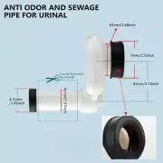Portable Designs Urinal Effluent Pipe for Hassle Maintenances in Restrooms