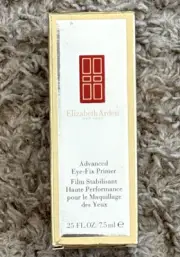 ELIZABETH ARDAN ADVANCED EYE FIX PRIMER GOLD BOX .25oz 7.5ml BRAND NEW!!!