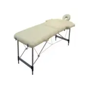 2 Fold Portable Aluminium Massage Table Massage Bed Beauty Therapy