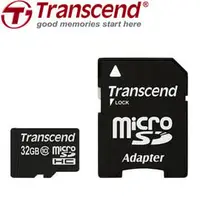 在飛比找PChome商店街優惠-Transcend 創見 MicroSDHC 32G Cla