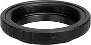 SVBONY SV194 T-Ring Adapter,Aluminum M48x0.75 T Adapter for Astrophotograpy,Compatible with Nikon F EOS DSLR Camera
