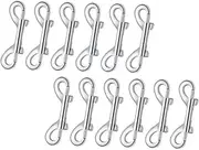 ULTECHNOVO Long Snap Clip for Dog Double Leads Double Ended Bolt Hook for Outdoor Use