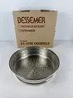 Bessemer Cookware 4.5L Casserole Dish - Steamer