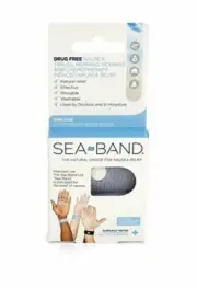 Sea Band - Accupressure Wrist Band ADULT Motion Sickness Travel Relief Drug Free