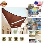 10' x 10' Brown UV Block Shade Sail - Heavy Duty and Waterproof