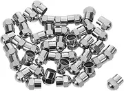 GANAZONO 100pcs Plastic Tire Valve Caps: Valve Stem Covers Parts Leakproof- Universal and Stylish Wheel Accessories for Bikes Motorcycles Cars Trucks