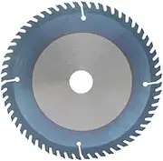 Blue Carbide Small Circular Saw Blade Multifunctional Cutting Disc Angle Cutting Blade for Grinding, Engraving (210 mm x 80T)