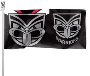 NRL New Zealand Warriors Pole Flag LARGE 1800x900mm Licensed (Pole not included)