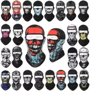 Halloween Tactical Balaclava Skeleton Ghost Skull Face Masks Hoods Windproof Ski