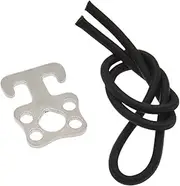 Sidemount Diving Plate Hook | Stainless Steel Fixing Hook for Rock Climbing | Rustproof Tool Storage Hanger, Dive Accessories for Backpack Belt Gear Belt