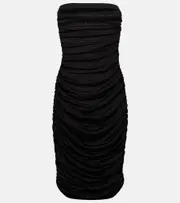 [Saint Laurent] Saint Laurent Strapless minidress UK 10 black