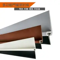 在飛比找PChome24h購物優惠-DM110LP 長110CM 長塑膠防塵條 門底縫擋條 背膠