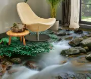 3D Grass River 2632 Floor WallPaper Murals Wall Print Decal AU Zoe