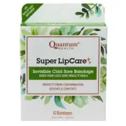 Lip Clear Invisible Cold Sore Bandage 12 Count