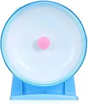 HOLIDYOYO Silent Hamster Runner Wheel Exercise Wheel for Hamsters Mice Gerbils Guinea Pigs Easy Assembly Stable Stand Pet Exercise for Active Small Animals