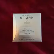 Dr. Barbara Sturm Super Anti-Aging Neck & Décolleté Cream 1.69 Oz/50 mL •SEALED•