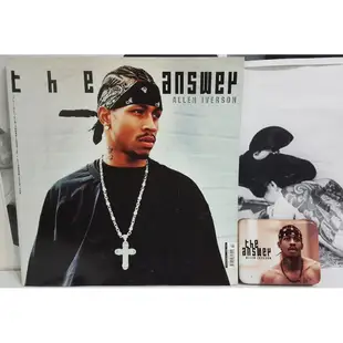 二手書 NBA THE ANSWER  ALLEN IVERSON 艾倫 艾佛森 76人隊 紀念 專刊 特刊 寫真書