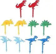 20Pc Fruit Fork Dinosaur Cupcake Food Appetizer Toothpicks Bento Box Accessories Cocktail Picks